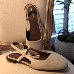 Suede Designer Slingback